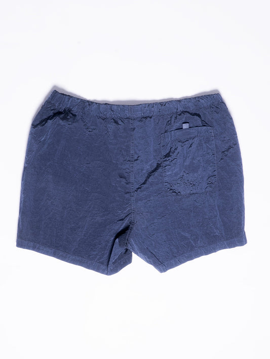 Blau gefärbter Badeanzug aus Nylon aus Metall