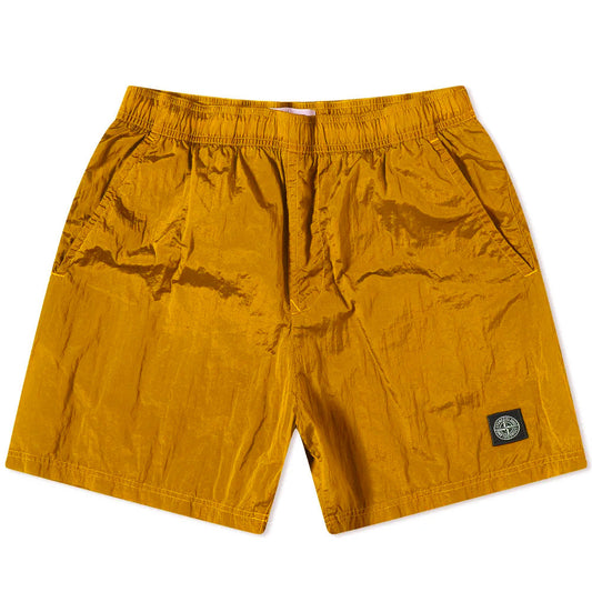 Stone Island Arancio Nylon Metal Swimshorts