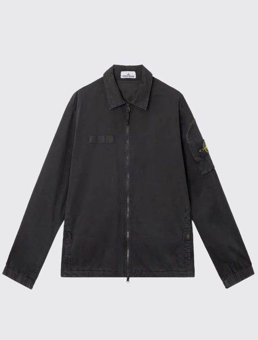 Overshirt with Zip Fastening