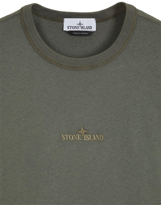 20457 Fissato Treatment T-Shirt in Cotton Jersey