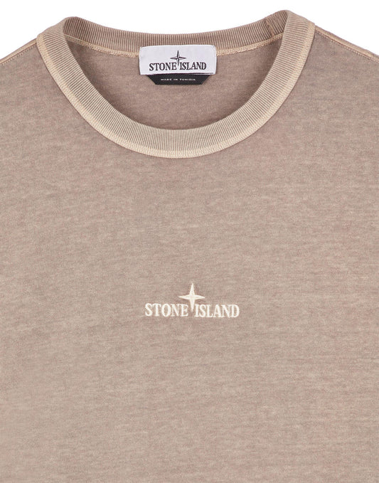 20457 Fissato Treatment T-Shirt in Cotton Jersey