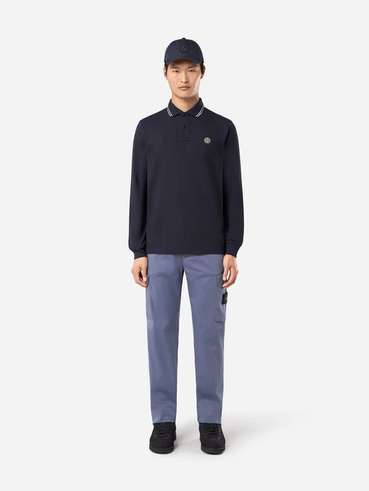 2SL18 Slim Fit Long Sleeve Polo Shirt