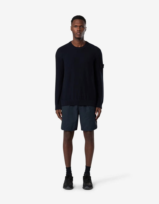 Stone Island Ghost Nylon Smerigliato Blue Swim Shorts