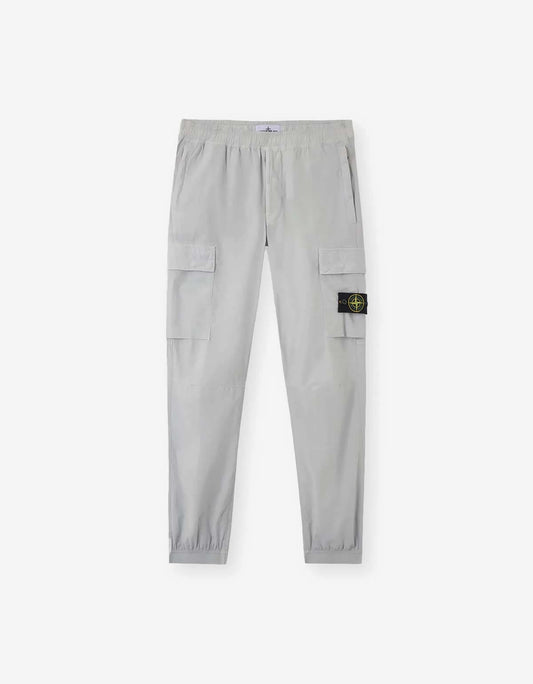 Stone Island Grey Paracadute Cargo Trousers