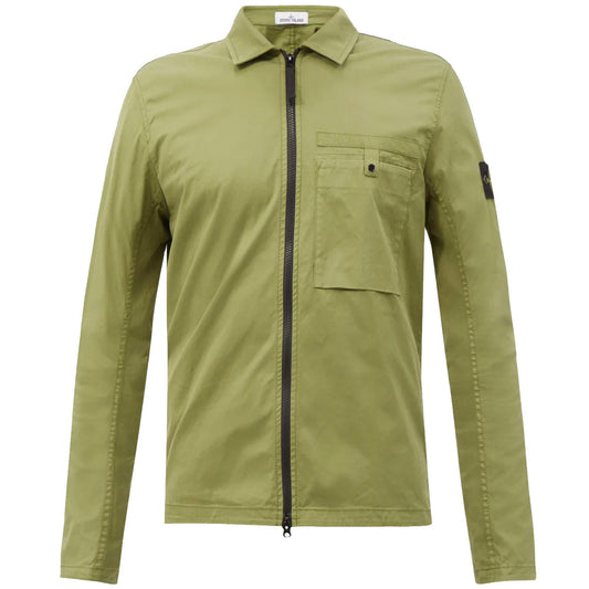 Stone Island Logo Pocket Overshirt
