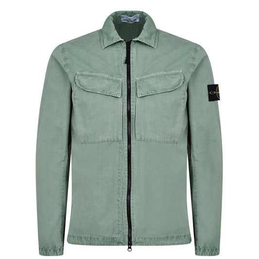 Stone Island Salvia Double Pocket Overshirt