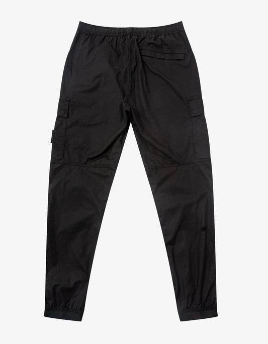 Stone Island Black Cargo Trousers