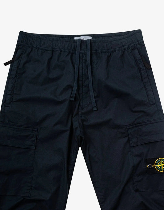 Stone Island Navy Blue Cargo Trousers